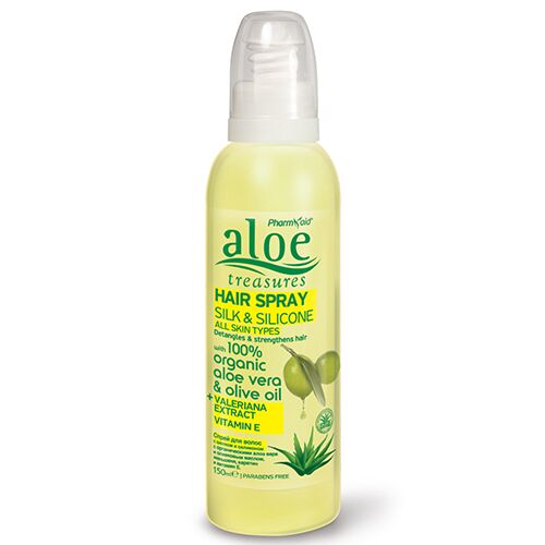 Aloe Treasures Hair Spray Silk & Silicone 150ml